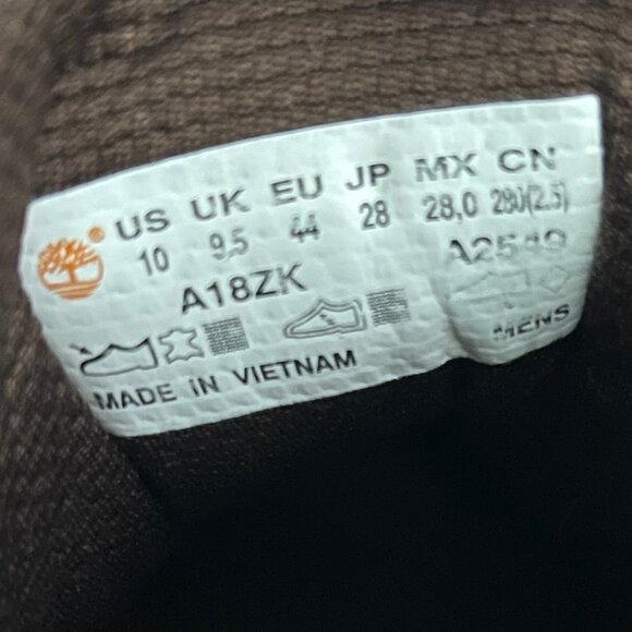 Timberland Men Leather Chukka Boots Size 10 Rustic Outdoor Workwear Cabin Rugged - Picture 10 of 12